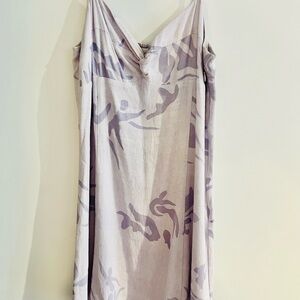 Wilfred Elegant Lavender Patterned Dress